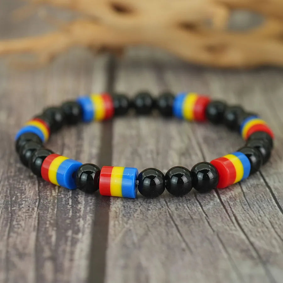 Men’s 4mm String Bracelet Set - Jeglowstore