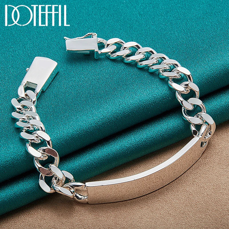 Sterling Silver Geometric Bracelet - Jeglowstore