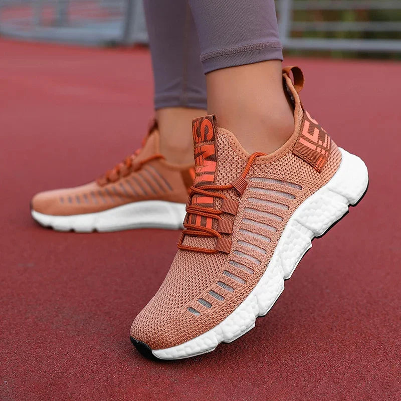 Women’s Breathable Platform Sneakers - Jeglowstore