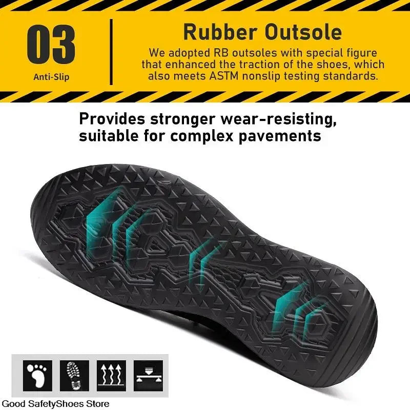 Men & Women Steel Toe Safety Shoes - Jeglowstore