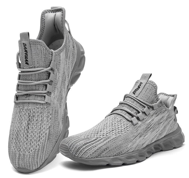 Vulcanized Walking Running Shoes Unisex Casual Lightweight Sneakers