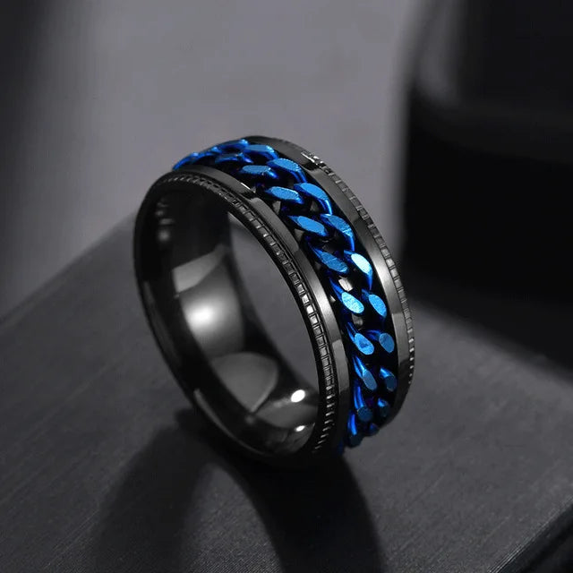 Western Fashion Rotatable Chain Ring - Jeglowstore
