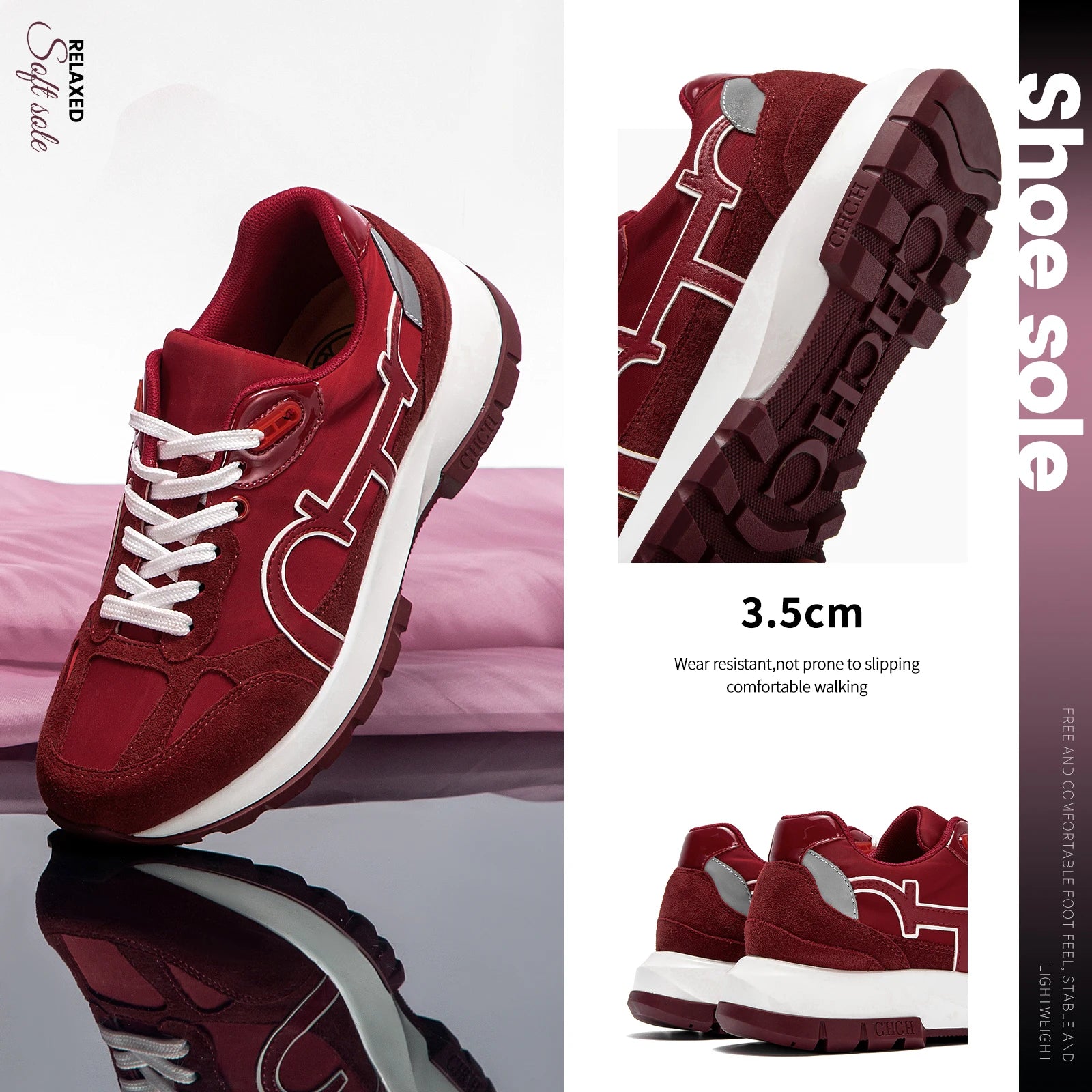 Retro Spliced Leather Casual Shoes - Jeglowstore