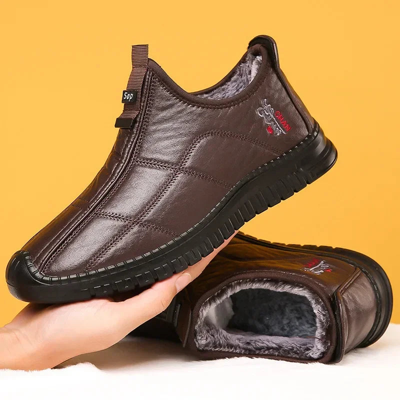 Warm Waterproof Work Boots Non-Slip - Jeglowstore