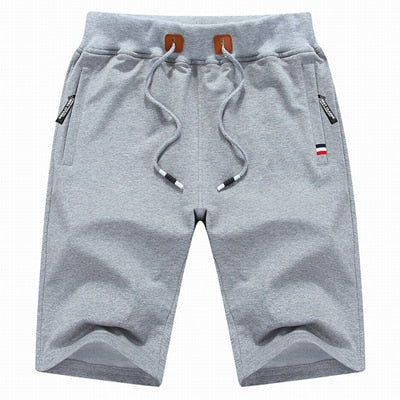 2022 New Men's Shorts Summer Breeches Cotton Casual Sweat Bermudas Men Black Homme Classic Brand Clothing Beach Shorts Male