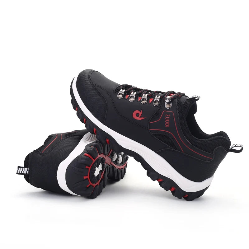 Men’s Lightweight Leather Casual Sneakers - Jeglowstore