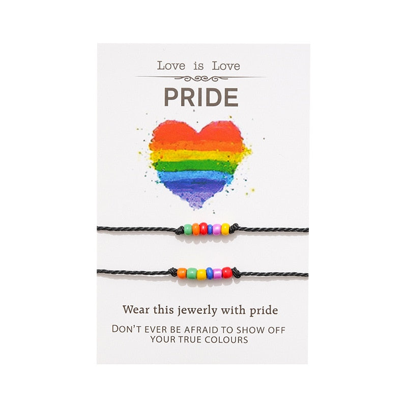 2pcs/set Charm Couple Friendship Bracelet