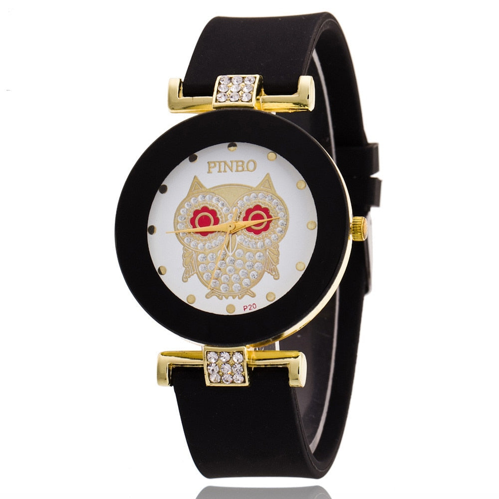 Minimalist Simple Black White Quartz Watch