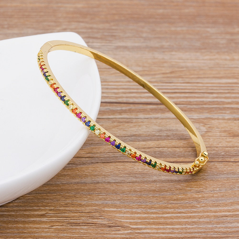 Nidin High Quality Charm Rainbow Bracelet