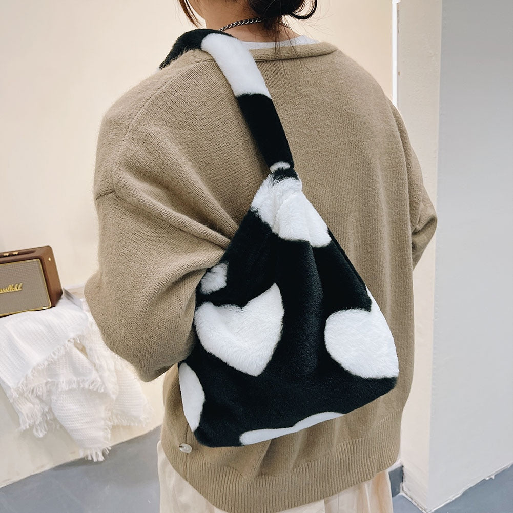 Retro Soft Leopard Print Bags For Women