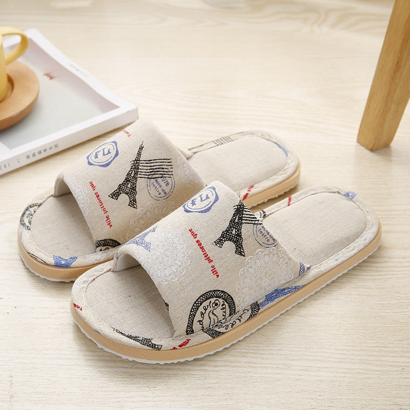 Autumn Winter Women's Home Non-Slip Foam Flip Flops