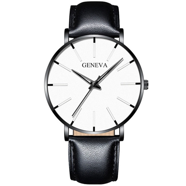 reloj hombre 2022 Watch Men Minimalist Ultra Thin Watches Men's Fashion Stainless Steel Mesh Belt Quartz Watch relogio masculino
