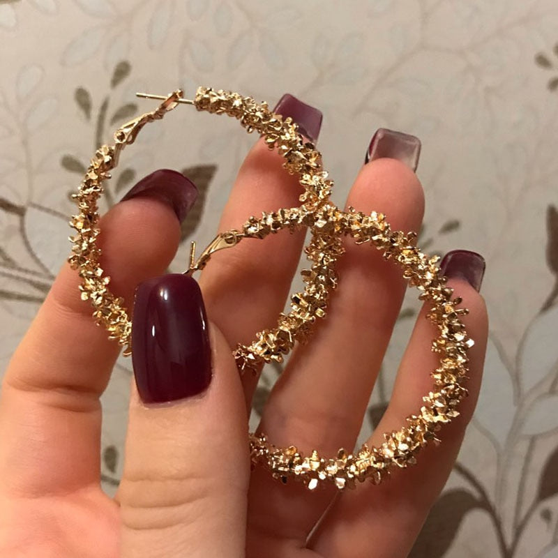 IPARAM Round Hoop Earrings for Women