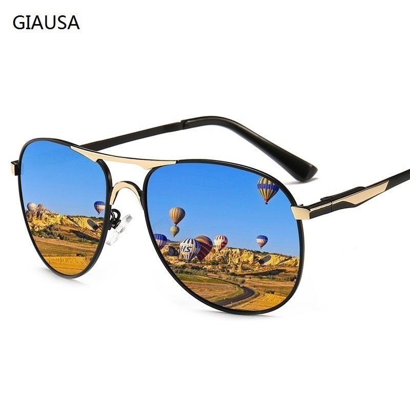 Luxury Pilot Polarized UV400 Sunglasses