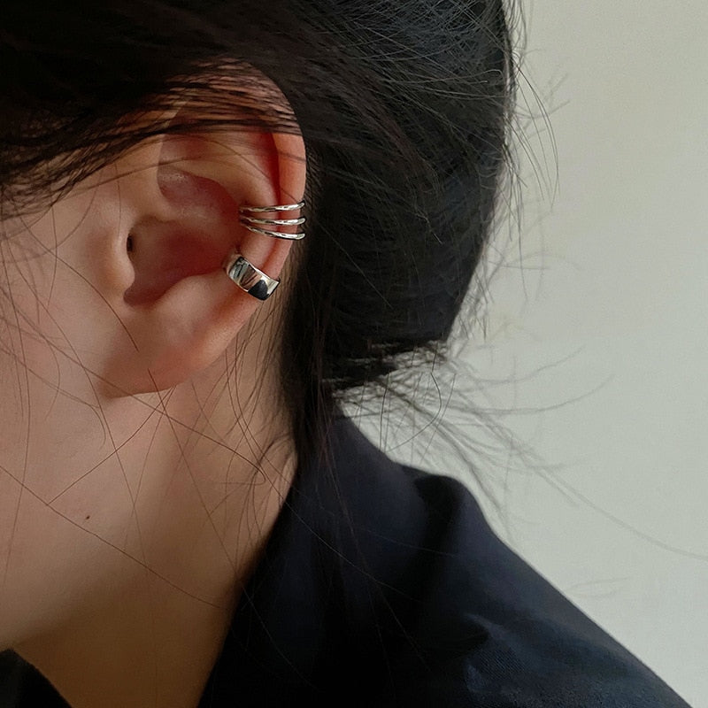 Minimalist 3Pcs/Set Clips Earring Unisex