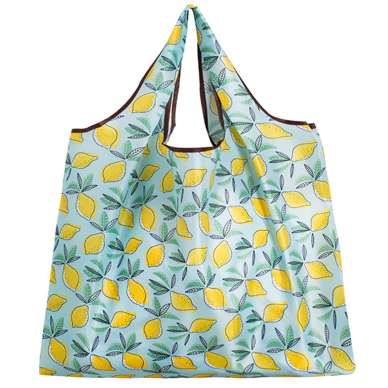 Big Size Thick Nylon Large Tote ECO Reusable Polyester Portable Foldable Bag