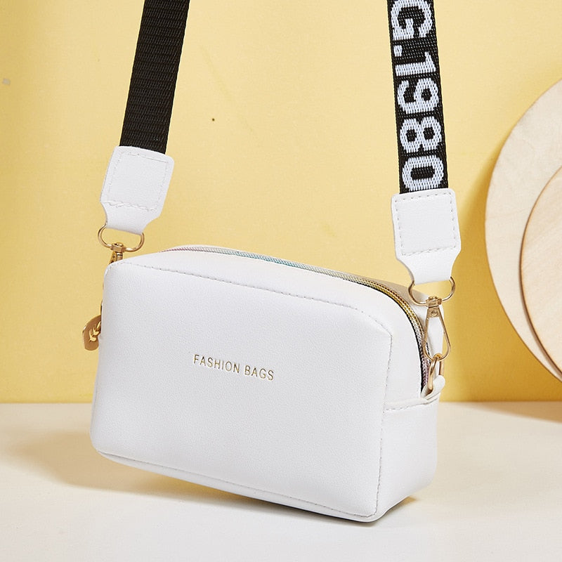 Pu Leather Simple Style Small Shoulder Bag