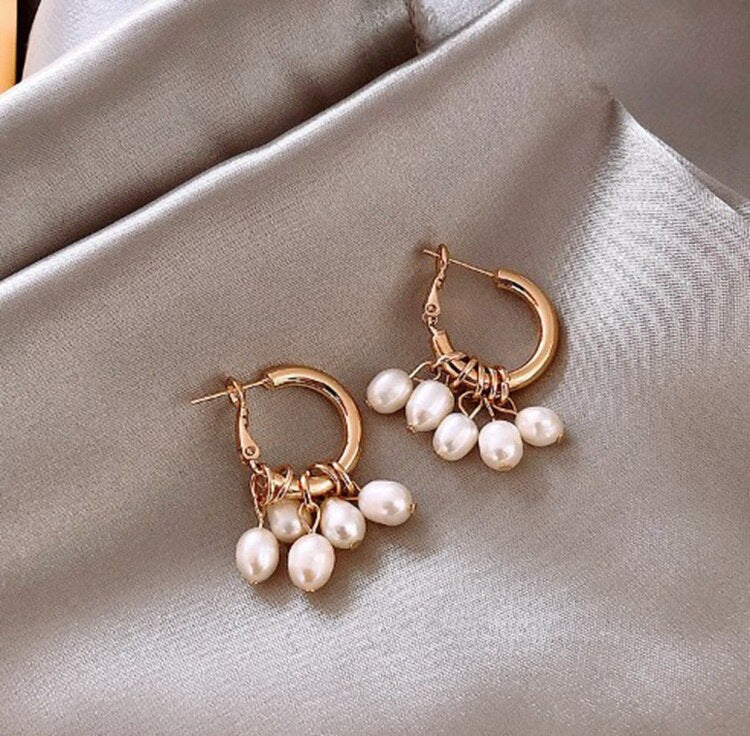 Shell Acetate Geometric Irregular Enamel Stud Earrings
