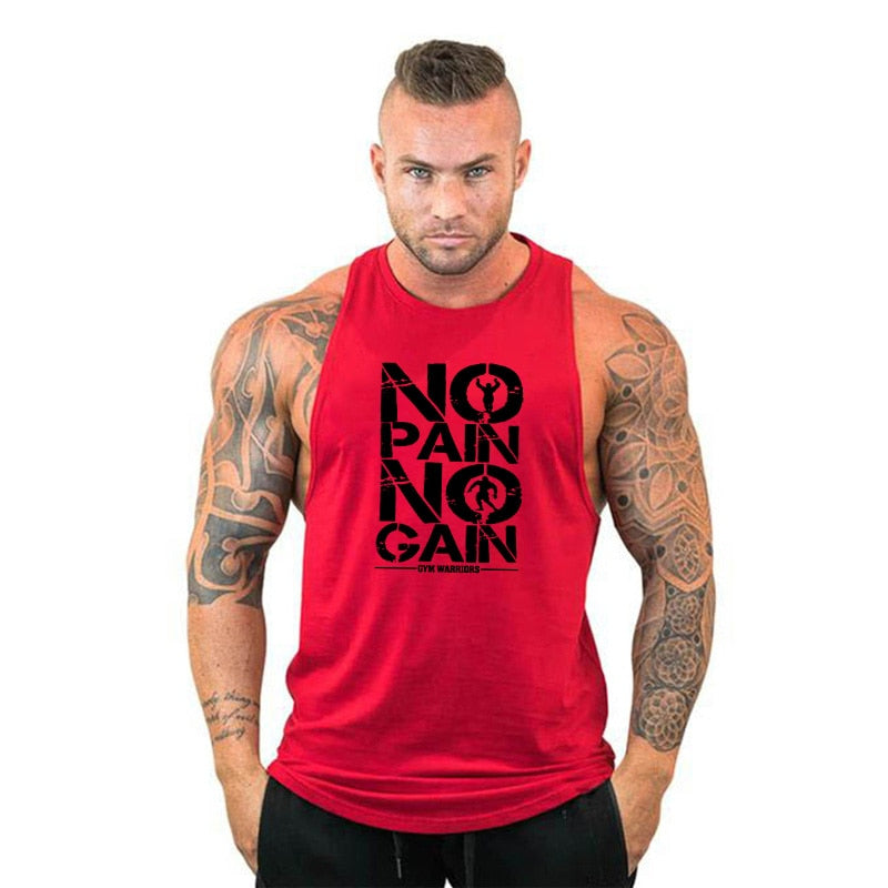 Hooded Tank Top Cotton Sleeveless Vest