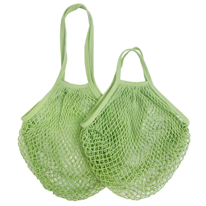Reusable Washable Cotton String Bag