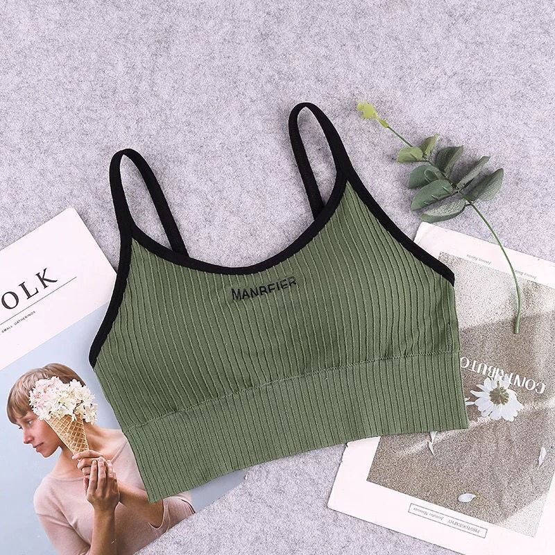 Sports Bra For Women Gym Sexy Crop  Underwear Soft Comfort Tube Tops  for Girls