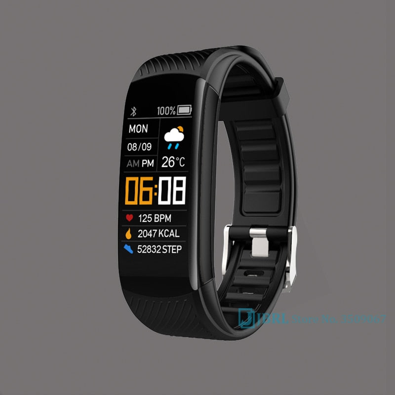 Fitness Tracker Android iOS Heart Rate Monitor Electronic Waterproof Smart Watch