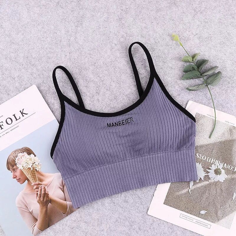 Sports Bra For Women Gym Sexy Crop  Underwear Soft Comfort Tube Tops  for Girls