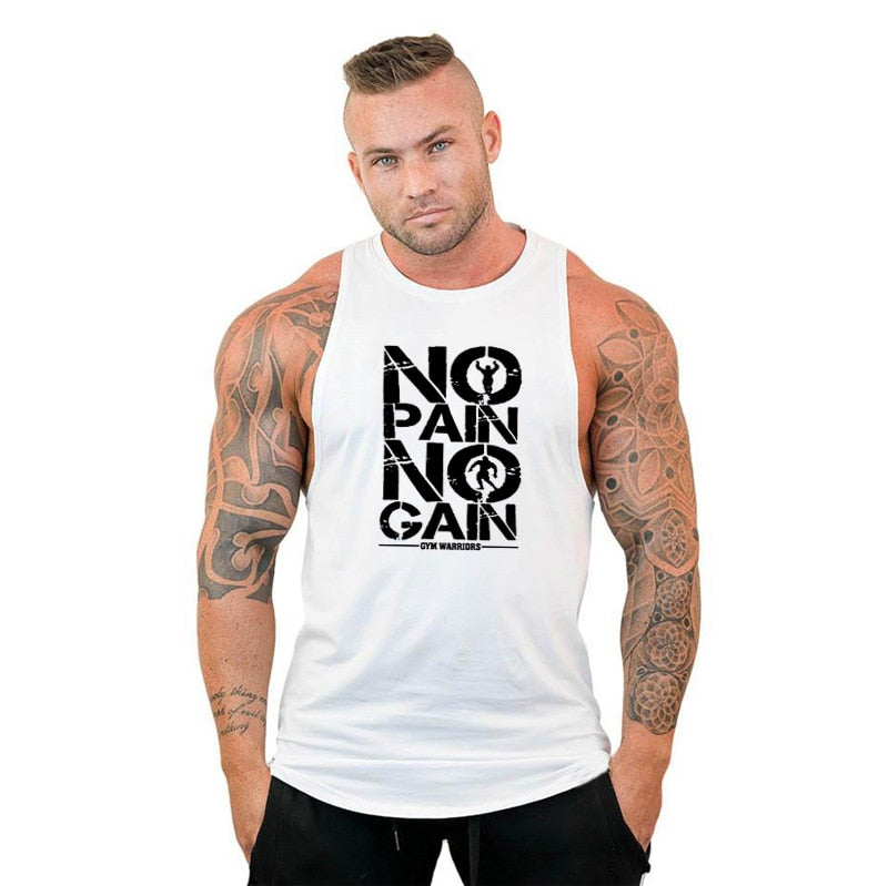 Hooded Tank Top Cotton Sleeveless Vest
