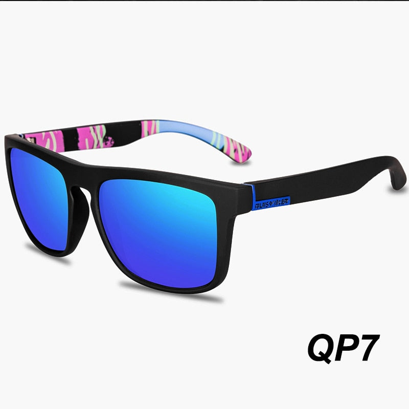 QUISVIKER BRAND Design Square Polarized Sun Glasses Unisex