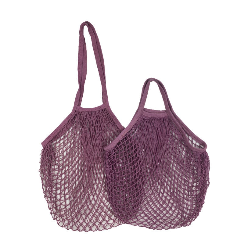 Reusable Washable Cotton String Bag