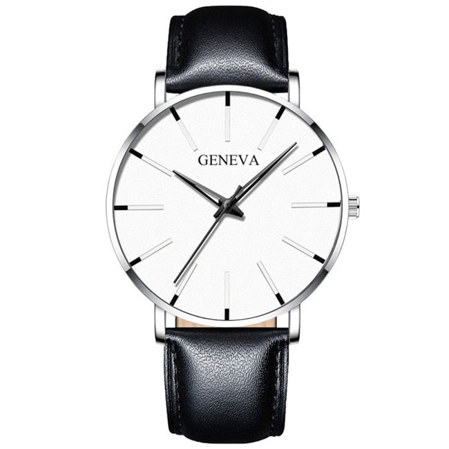 reloj hombre 2022 Watch Men Minimalist Ultra Thin Watches Men's Fashion Stainless Steel Mesh Belt Quartz Watch relogio masculino