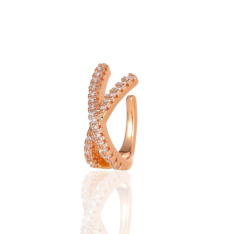ZYZQ 1PC Metal No Pierced C Shape Ear Cuff