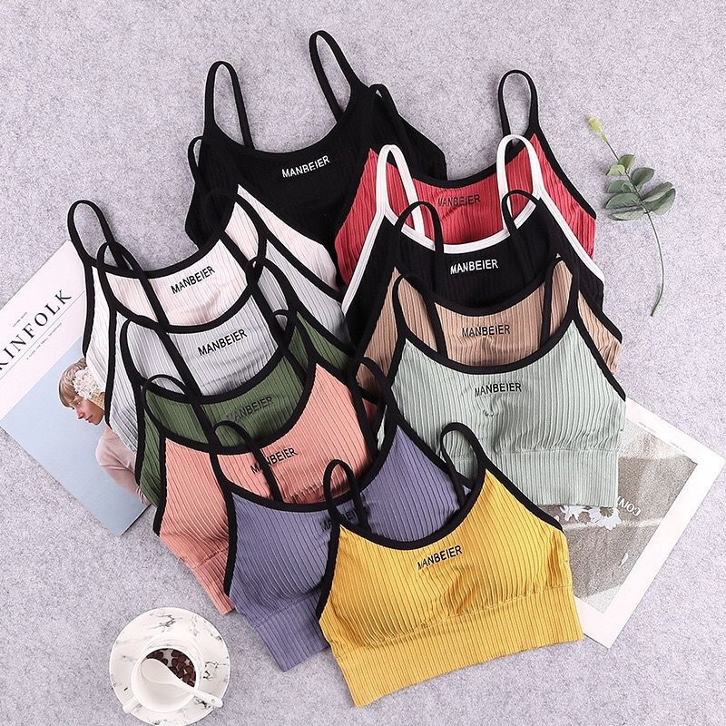 Sports Bra For Women Gym Sexy Crop  Underwear Soft Comfort Tube Tops  for Girls