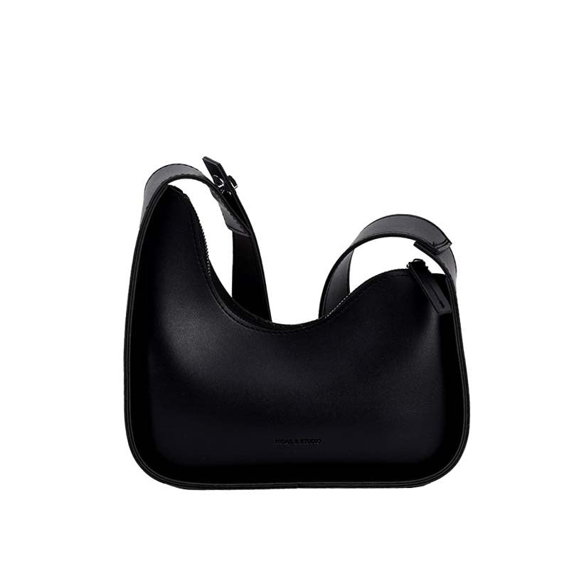 Luxury Leather Satchels Wide Straps Crossbody Bag