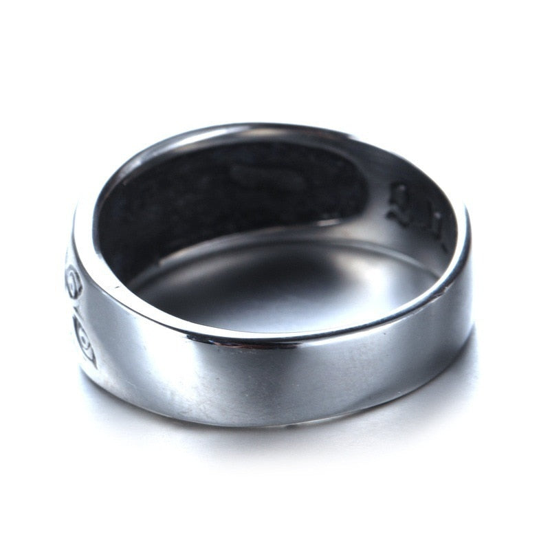 Vintage Punk Carved Eyes Unisex Ring