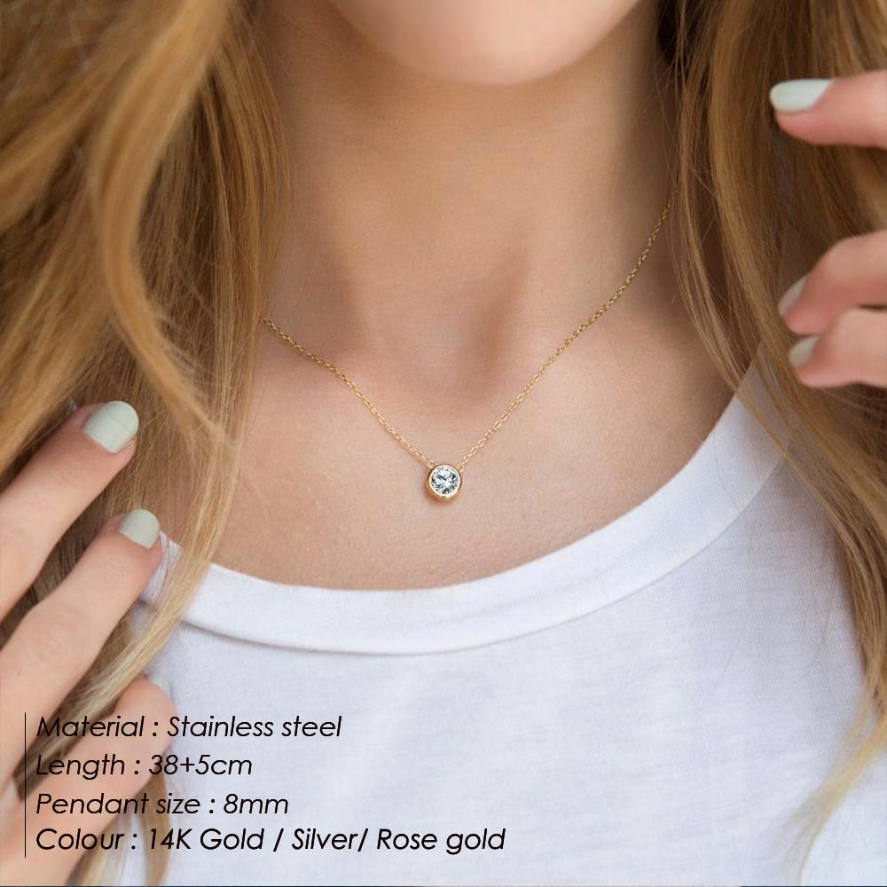 eManco Classic Stainless Steel Necklace
