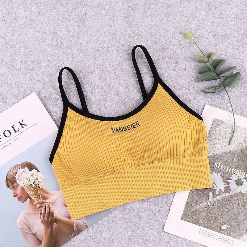 Sports Bra For Women Gym Sexy Crop  Underwear Soft Comfort Tube Tops  for Girls