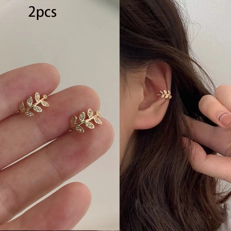 Minimalist 3Pcs/Set Clips Earring Unisex