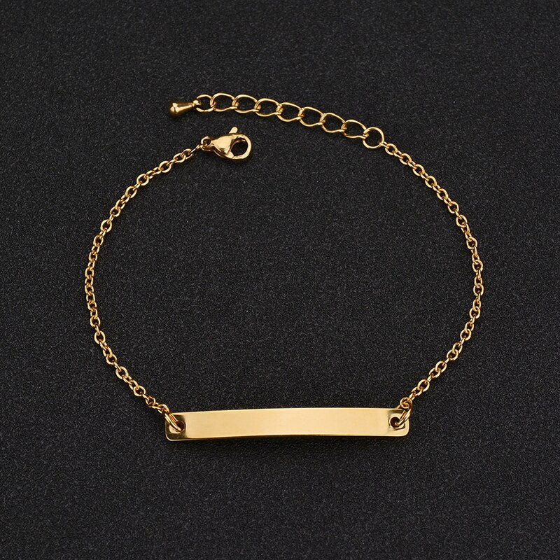 Nextvance Customized Engraving Name plate Bracelets - Jeglowstore