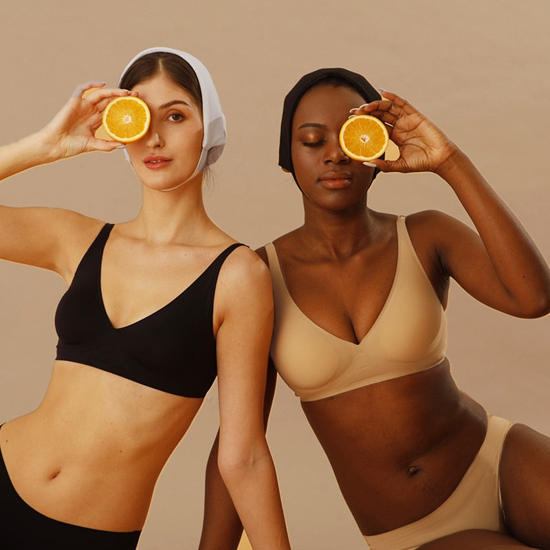 Sexy Seamless Women Bra Wire Free Brassieres Soft Intimate Lingerie