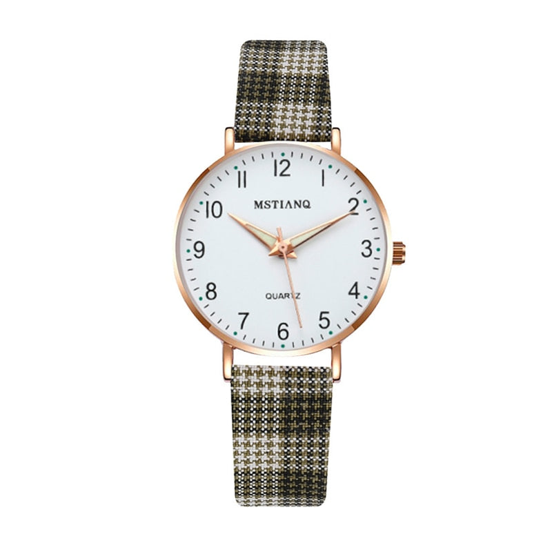 2022 New Watch Women Fashion Casual Leather Belt Watches