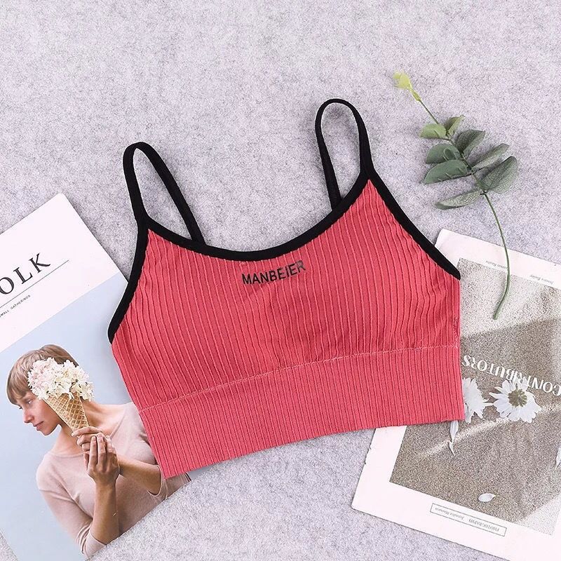 Sports Bra For Women Gym Sexy Crop  Underwear Soft Comfort Tube Tops  for Girls