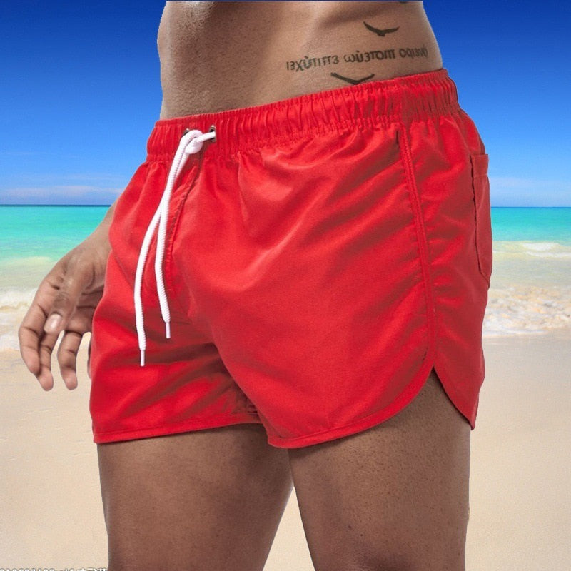 Sexy Trunk Low Waist Breathable Swimsuit Beach Wear