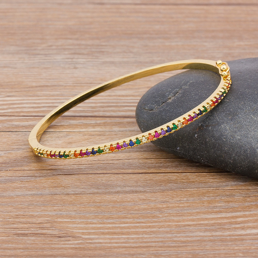 Nidin High Quality Charm Rainbow Bracelet