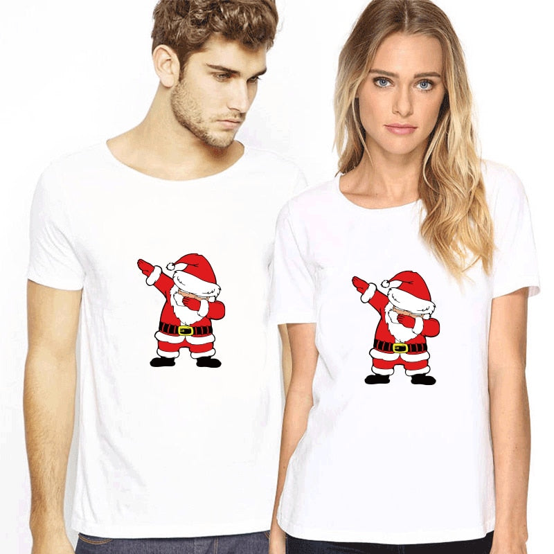 Couple T-shirt Summer Couple LOVE Printed Clothes Couple Tshirt