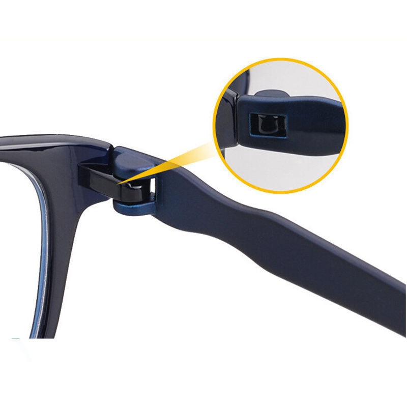iboode Reading Glasses Men Anti Blue Rays Presbyopia Eyeglasses Antifatigue