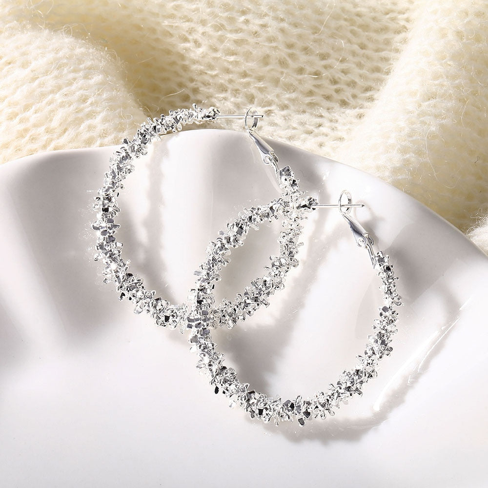 IPARAM Round Hoop Earrings for Women