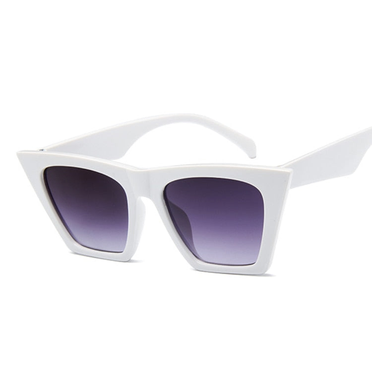 Fashion Square Designer Luxury Man/Woman Cat Eye Sun Glasse
