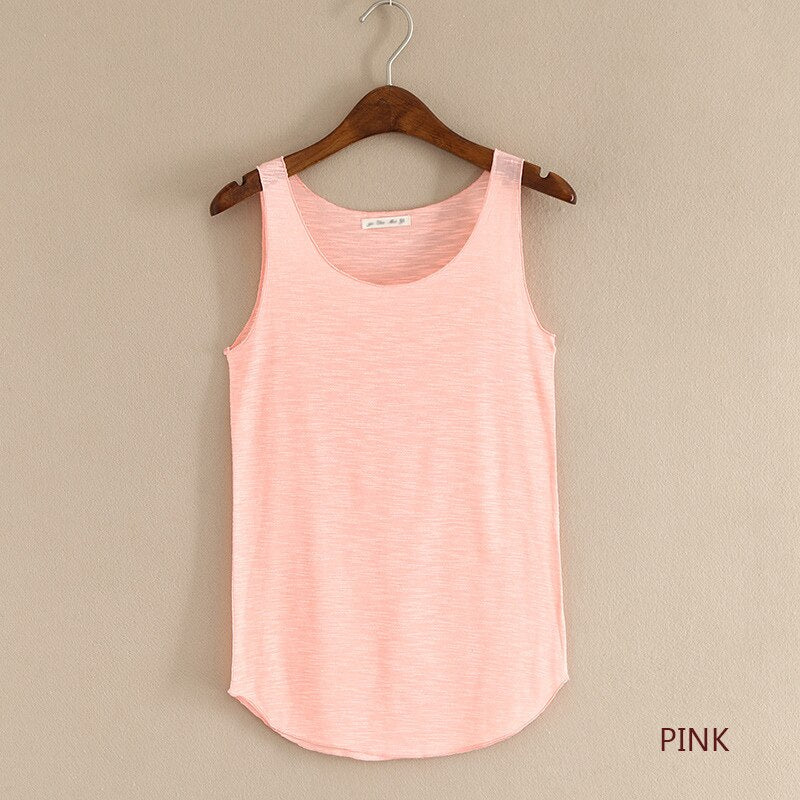HOT summer T-shirt Cotton O-neck Slim Tops - Jeglowstore