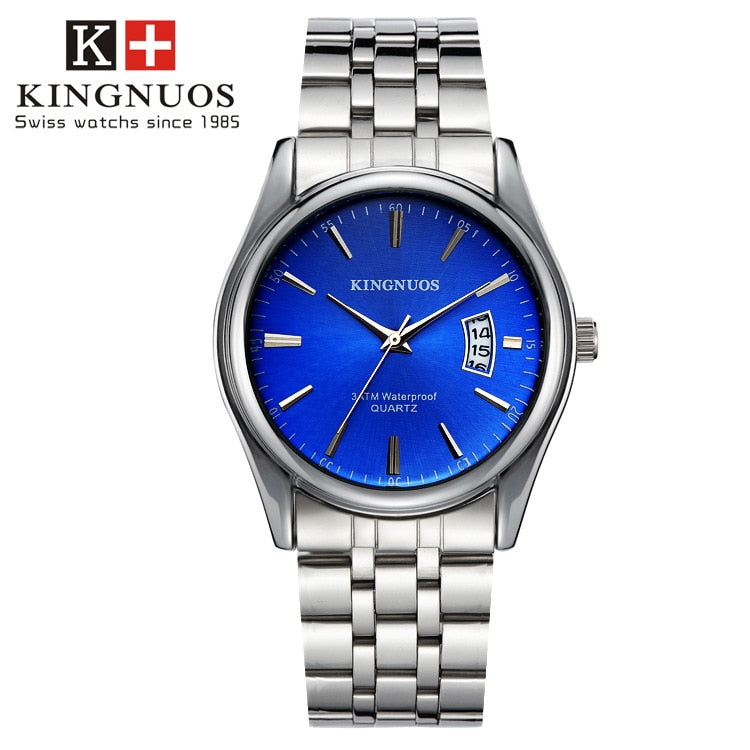 30m Waterproof Date Clock Male Sports Quartz Watch